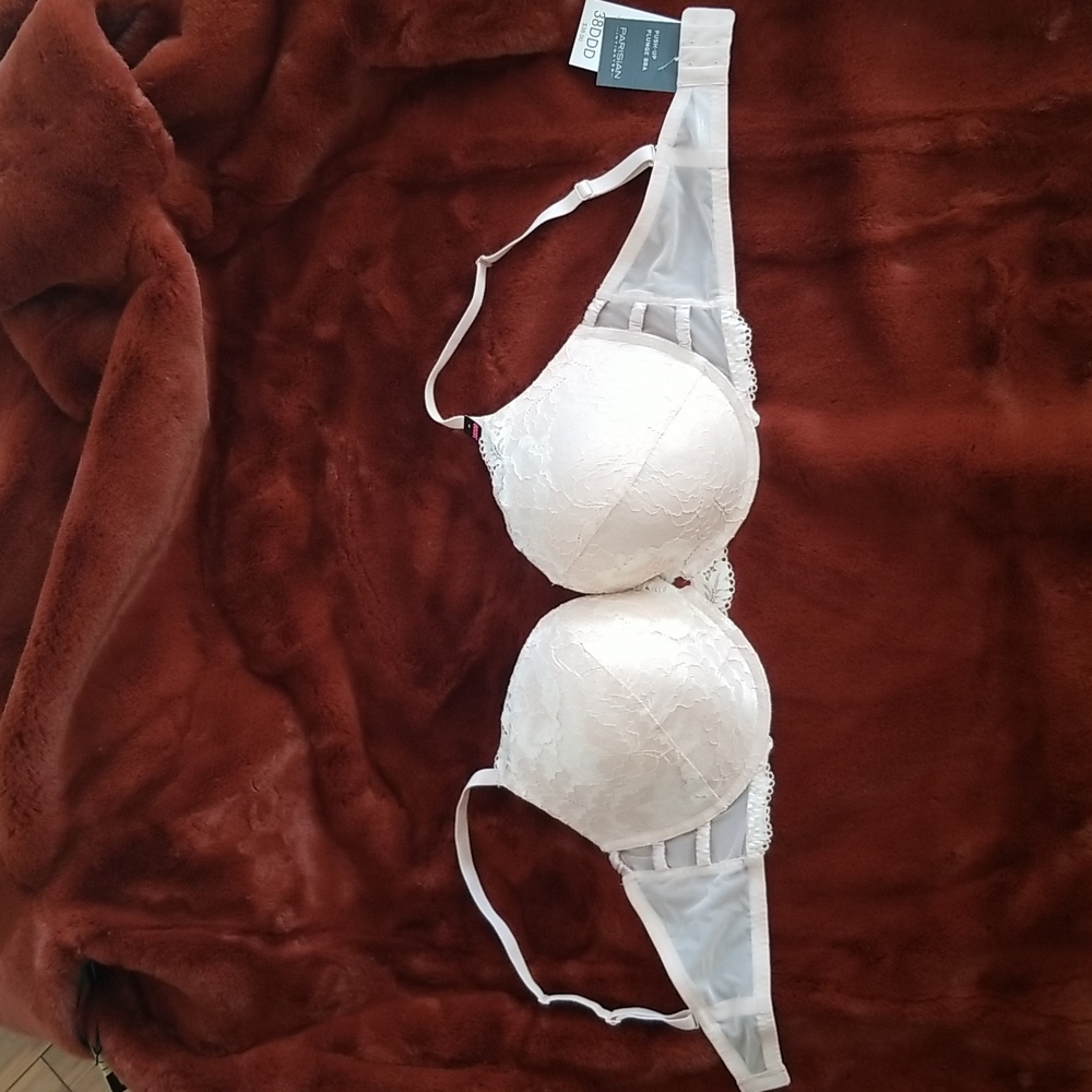 SIZE 38DDD PARISIAN INTIMATES PUSH-UP PLUNGE BRA NEW